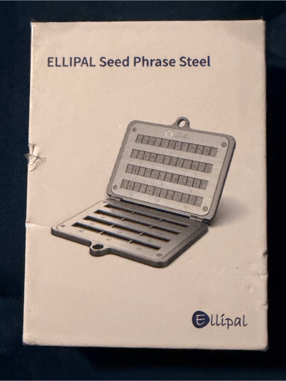 ELLIPAL Seed Phrase Steel Backup - Silver